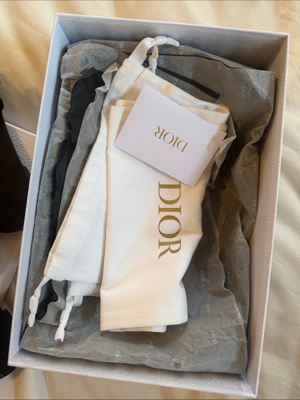 Dior Black Logo Strap Slide Sandals - Picture 3 of 7